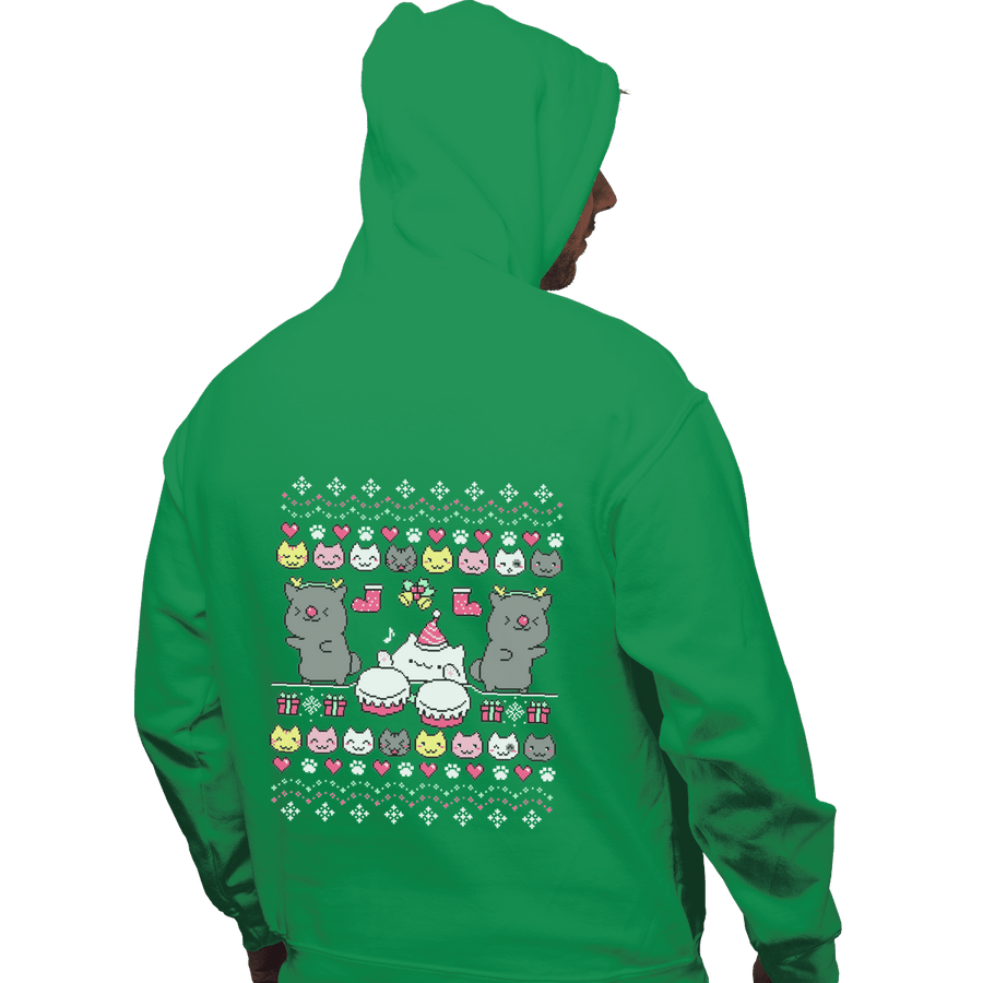 Shirts Pullover Hoodies, Unisex / Small / Irish Green Bongo Night