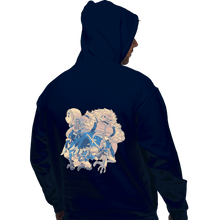Load image into Gallery viewer, Shirts Pullover Hoodies, Unisex / Small / Navy Wild Heroes
