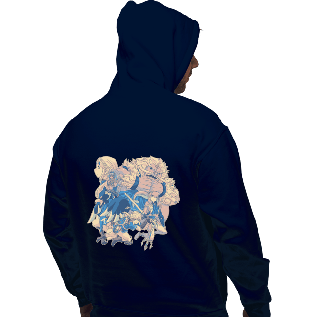 Shirts Pullover Hoodies, Unisex / Small / Navy Wild Heroes