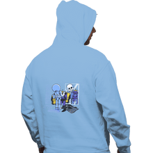 Load image into Gallery viewer, Shirts Zippered Hoodies, Unisex / Small / Royal Blue Skull Style
