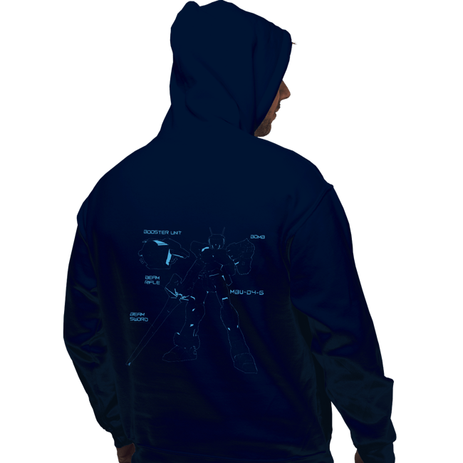 Shirts Pullover Hoodies, Unisex / Small / Navy Virtual On: Cyber Troopers