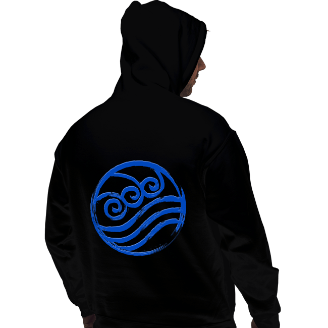 Shirts Pullover Hoodies, Unisex / Small / Black Water