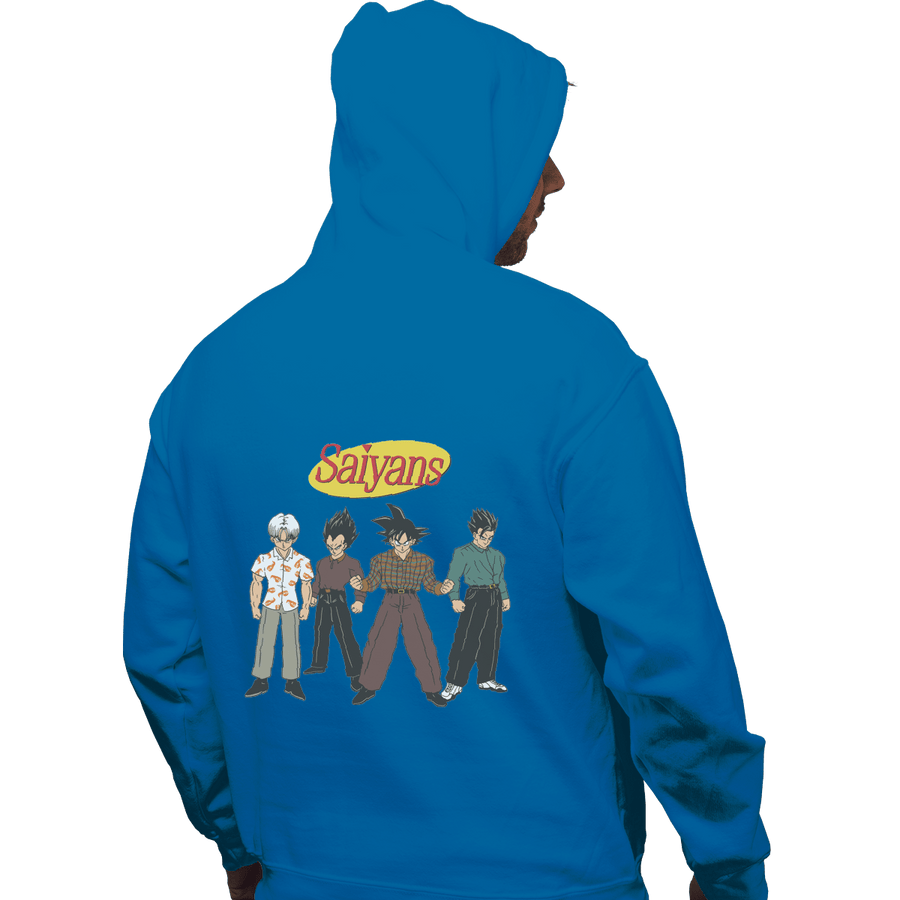Shirts Pullover Hoodies, Unisex / Small / Sapphire Saiyanfield