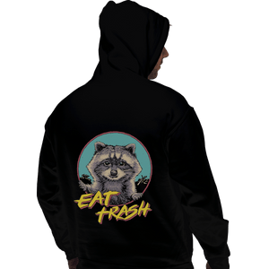 Shirts Pullover Hoodies, Unisex / Small / Black Eat Trash