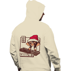 Shirts Pullover Hoodies, Unisex / Small / Sand Mogwai Song