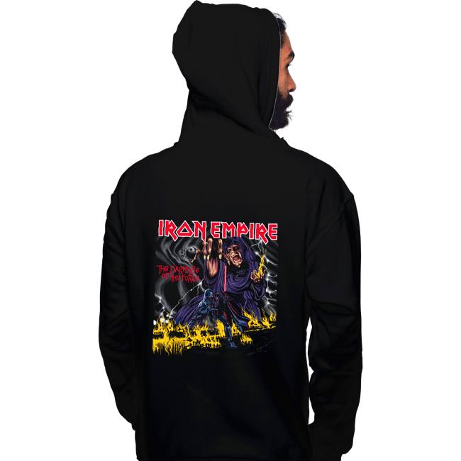 Daily_Deal_Shirts Pullover Hoodies, Unisex / Small / Black Iron Empire