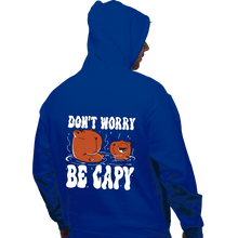 Load image into Gallery viewer, Shirts Pullover Hoodies, Unisex / Small / Royal Blue Be Capy
