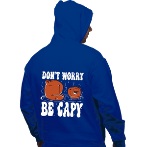 Shirts Pullover Hoodies, Unisex / Small / Royal Blue Be Capy