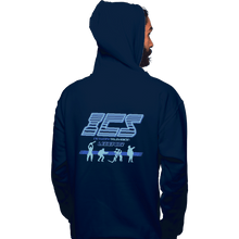 Load image into Gallery viewer, Shirts Pullover Hoodies, Unisex / Small / Navy Running Man ICS Legends
