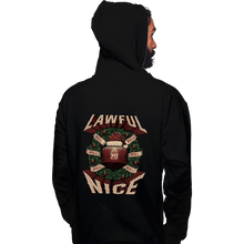 Load image into Gallery viewer, Shirts Pullover Hoodies, Unisex / Small / Black Lawful Nice Christmas
