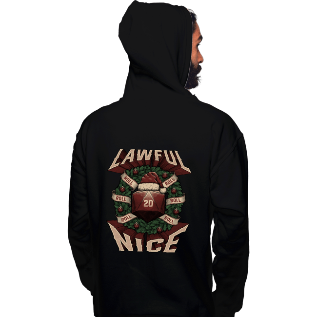 Shirts Pullover Hoodies, Unisex / Small / Black Lawful Nice Christmas