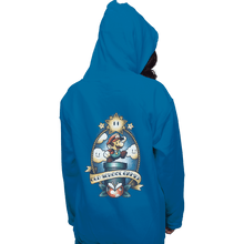 Load image into Gallery viewer, Shirts Zippered Hoodies, Unisex / Small / Royal Blue Super Old School Gamer
