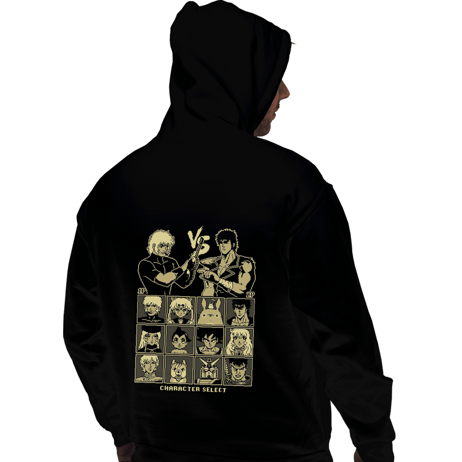 Shirts Pullover Hoodies, Unisex / Small / Black Old School Anime