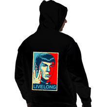Load image into Gallery viewer, Daily_Deal_Shirts Pullover Hoodies, Unisex / Small / Black Live Long
