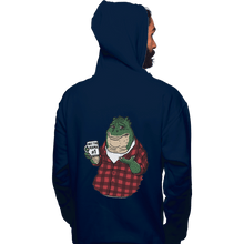 Load image into Gallery viewer, Shirts Zippered Hoodies, Unisex / Small / Navy Not The Mama
