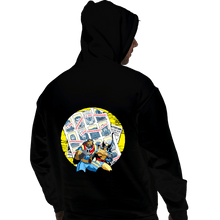Load image into Gallery viewer, Daily_Deal_Shirts Pullover Hoodies, Unisex / Small / Black Future Past Animated

