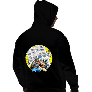 Daily_Deal_Shirts Pullover Hoodies, Unisex / Small / Black Future Past Animated