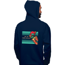 Load image into Gallery viewer, Daily_Deal_Shirts Pullover Hoodies, Unisex / Small / Navy Mega Missile!
