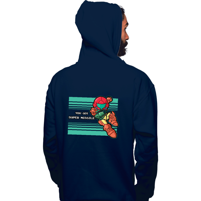 Daily_Deal_Shirts Pullover Hoodies, Unisex / Small / Navy Mega Missile!