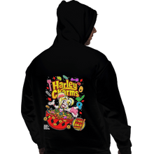 Load image into Gallery viewer, Shirts Zippered Hoodies, Unisex / Small / Black Harley Charms
