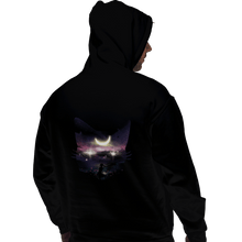 Load image into Gallery viewer, Secret_Shirts Pullover Hoodies, Unisex / Small / Black Moon Chaser Secret Sale
