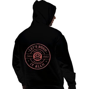 Shirts Pullover Hoodies, Unisex / Small / Black Flower