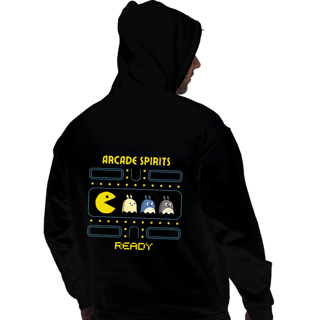 Secret_Shirts Pullover Hoodies, Unisex / Small / Black Arcade Spirits