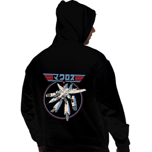 Daily_Deal_Shirts Pullover Hoodies, Unisex / Small / Black VF-1 Maverick