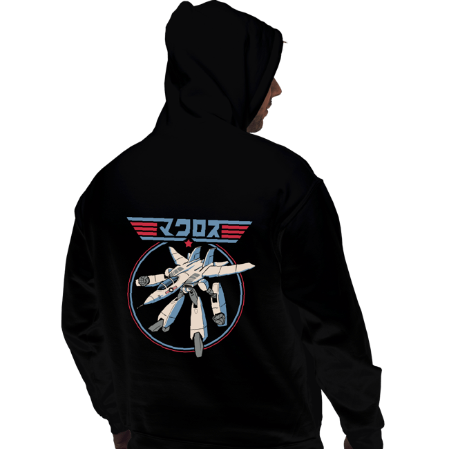 Daily_Deal_Shirts Pullover Hoodies, Unisex / Small / Black VF-1 Maverick