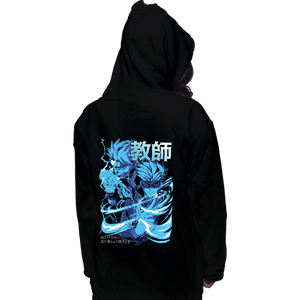Daily_Deal_Shirts Pullover Hoodies, Unisex / Small / Black Kakashi and Gojo