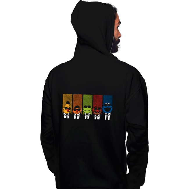 Daily_Deal_Shirts Pullover Hoodies, Unisex / Small / Black Reservoir Muppets