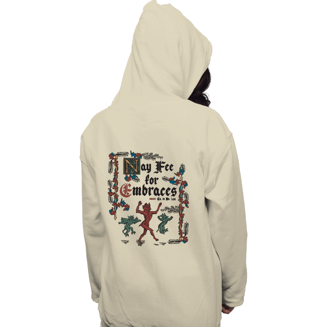 Daily_Deal_Shirts Pullover Hoodies, Unisex / Small / Sand Illuminated Free Hugs