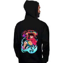 Load image into Gallery viewer, Shirts Pullover Hoodies, Unisex / Small / Black Luffy
