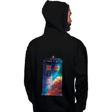 Load image into Gallery viewer, Secret_Shirts Pullover Hoodies, Unisex / Small / Black The Police Box
