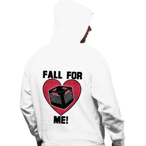 Daily_Deal_Shirts Pullover Hoodies, Unisex / Small / White Fall For Me