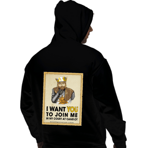 Secret_Shirts Pullover Hoodies, Unisex / Small / Black Knights Wanted