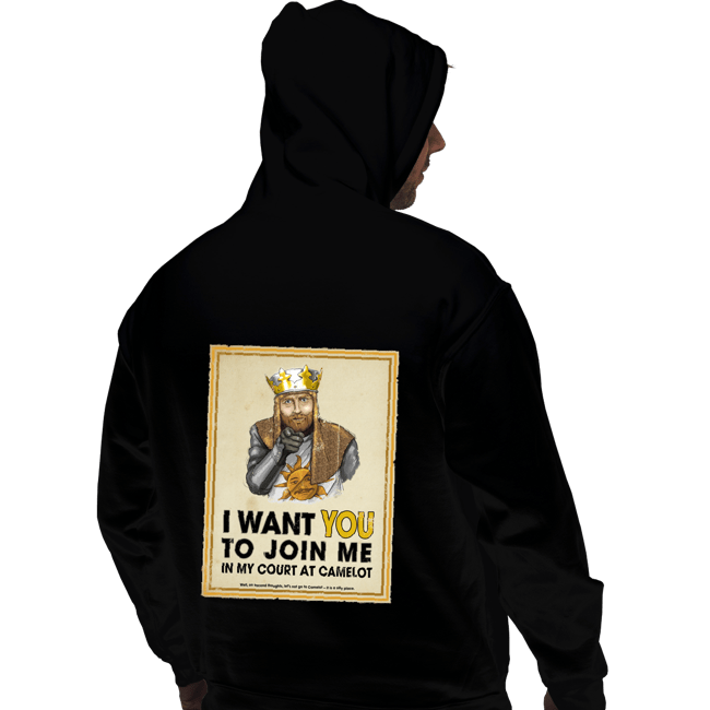 Secret_Shirts Pullover Hoodies, Unisex / Small / Black Knights Wanted