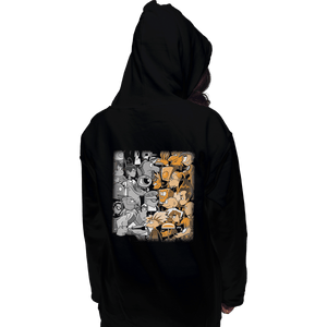 Shirts Zippered Hoodies, Unisex / Small / Black Clash Of Toons