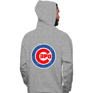 Daily_Deal_Shirts Pullover Hoodies, Unisex / Small / Sports Grey Major League Droid