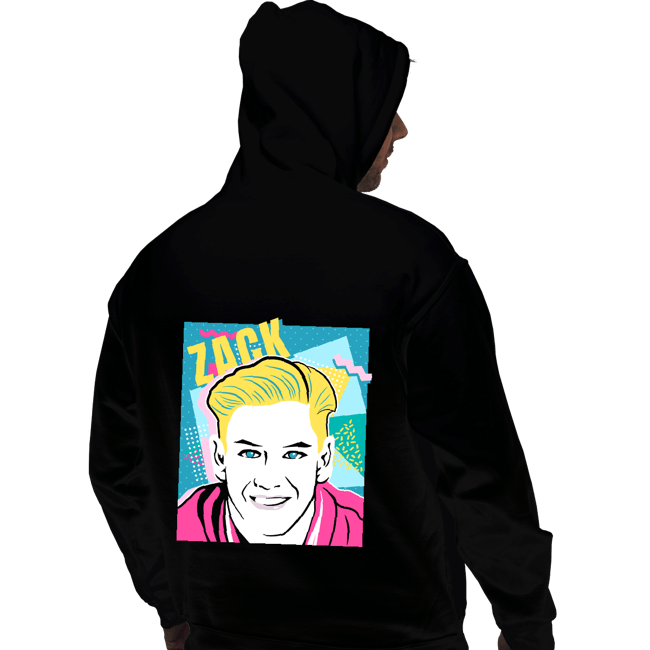 Shirts Pullover Hoodies, Unisex / Small / Black 80s Zack