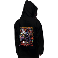Load image into Gallery viewer, Last_Chance_Shirts Pullover Hoodies, Unisex / Small / Black Spider In A Spiderverse
