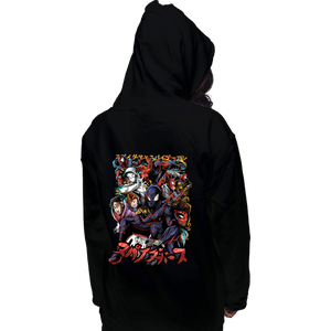 Last_Chance_Shirts Pullover Hoodies, Unisex / Small / Black Spider In A Spiderverse