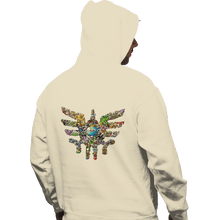 Load image into Gallery viewer, Secret_Shirts Pullover Hoodies, Unisex / Small / Sand Monsters Draw Near
