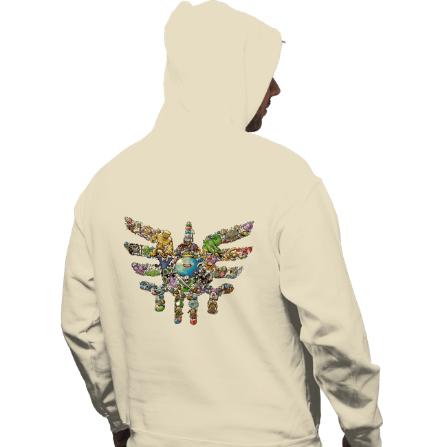 Secret_Shirts Pullover Hoodies, Unisex / Small / Sand Monsters Draw Near