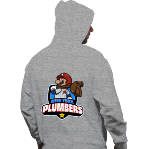 Daily_Deal_Shirts Pullover Hoodies, Unisex / Small / Sports Grey Go Plumbers
