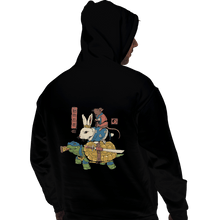 Load image into Gallery viewer, Shirts Pullover Hoodies, Unisex / Small / Black Kame, Usagi, and Ratto Ninjas
