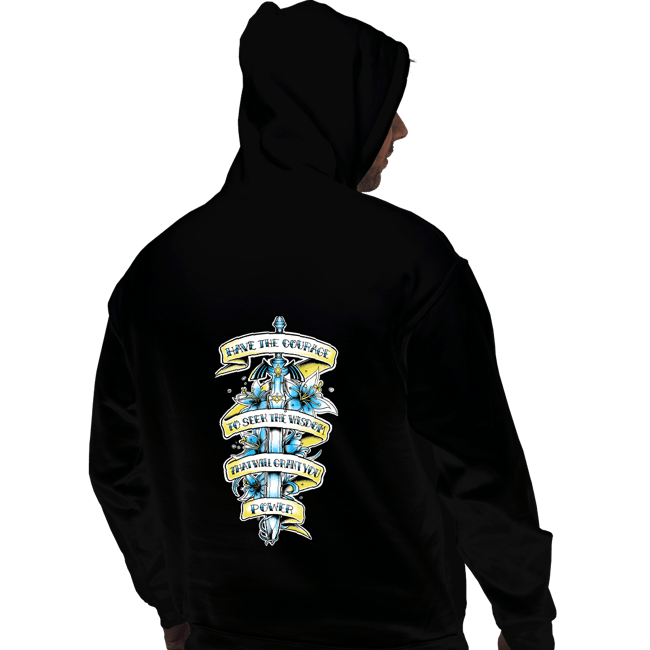 Daily_Deal_Shirts Pullover Hoodies, Unisex / Small / Black Vintage Sword