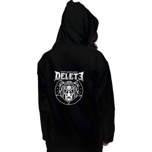 Shirts Pullover Hoodies, Unisex / Small / Black Cyber Black Metal