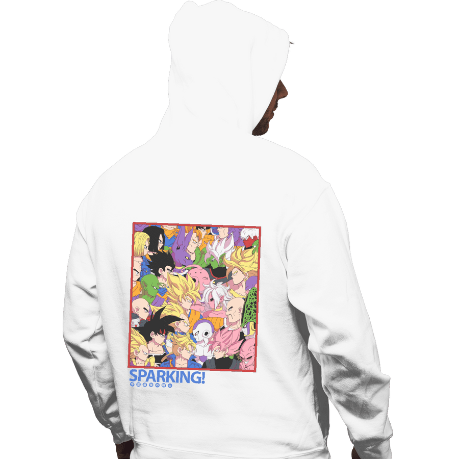 Shirts Pullover Hoodies, Unisex / Small / White Sparking!