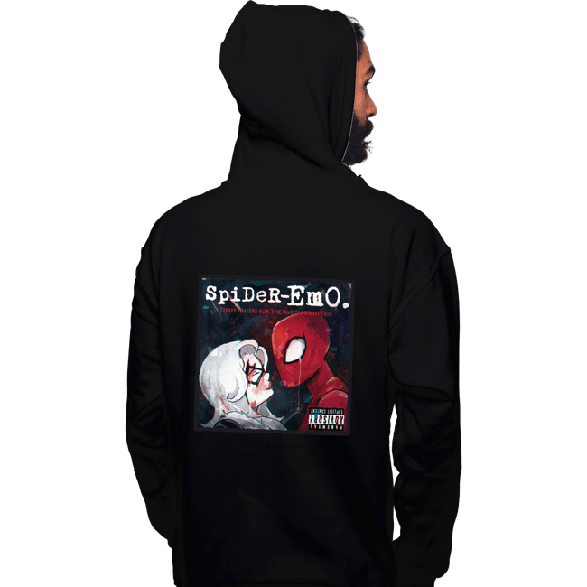 Secret_Shirts Pullover Hoodies, Unisex / Small / Black Spider-emo